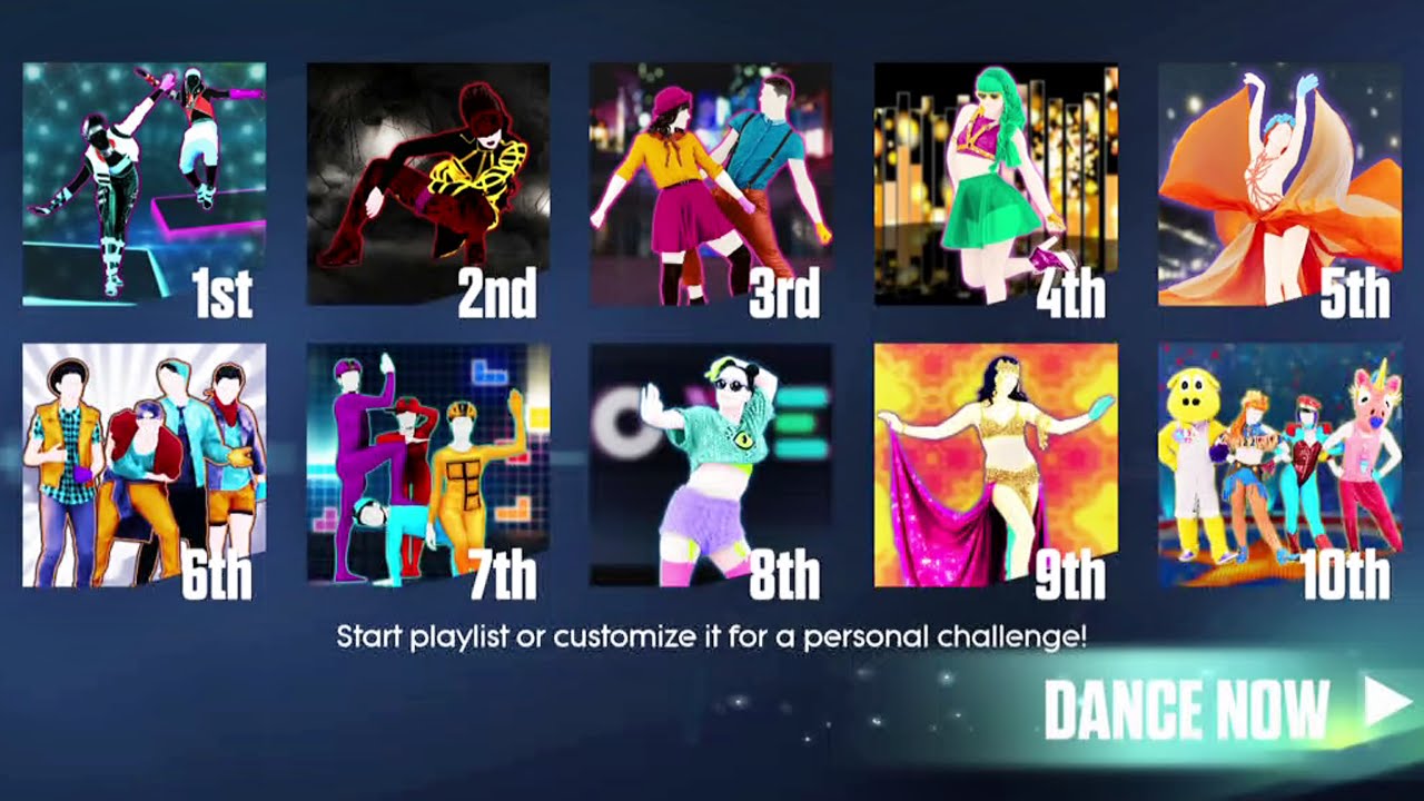 Just Dance 2015 - Sweat Mode - 10 songs