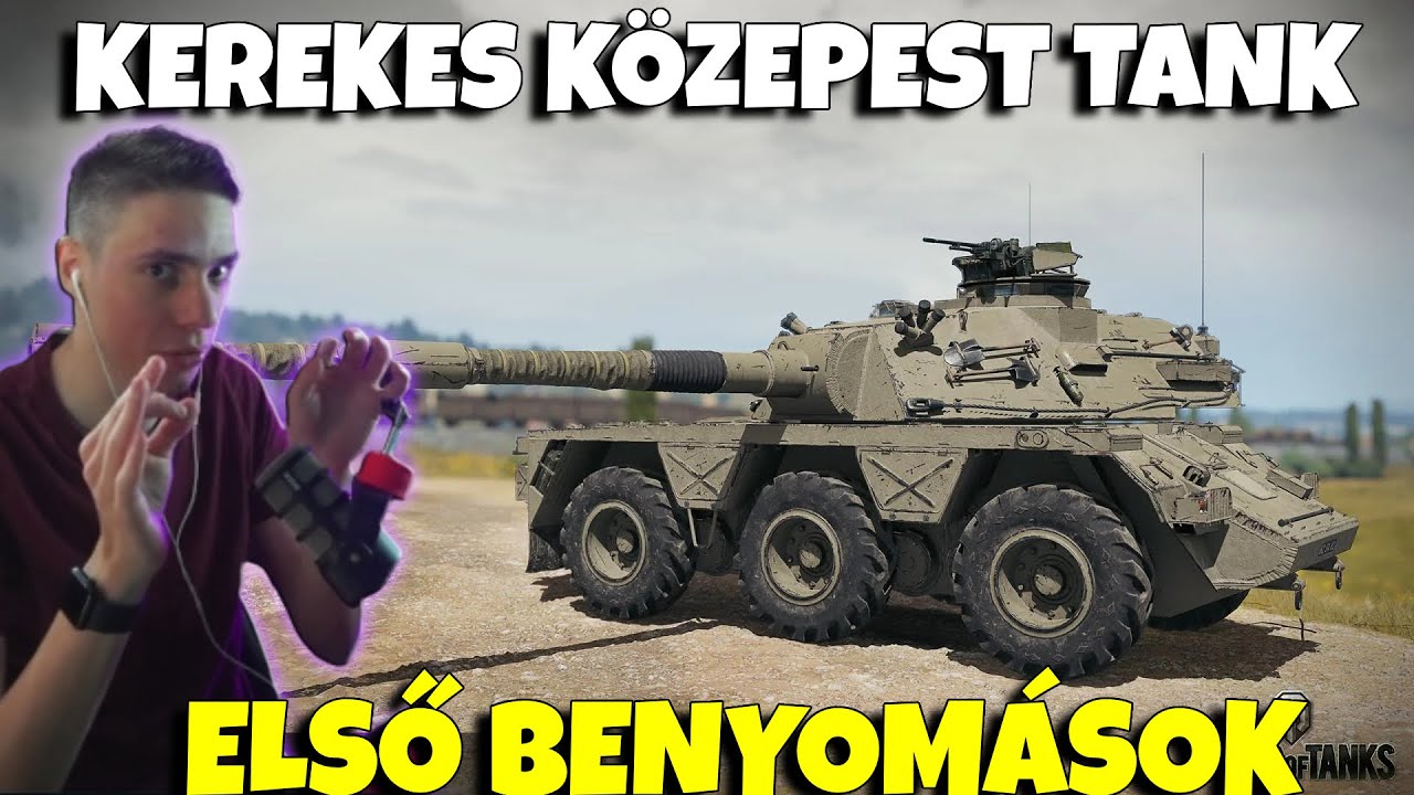 Kipróbáltam a kerekes közepes tankot! 