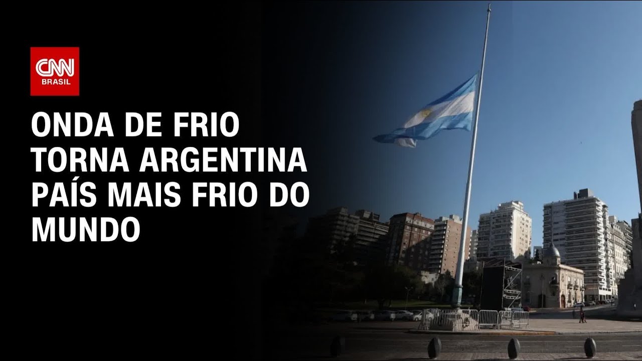 Onda de frio extremo atinge Argentina e coloca regi&otilde;es em alerta | CNN NOVO DIA