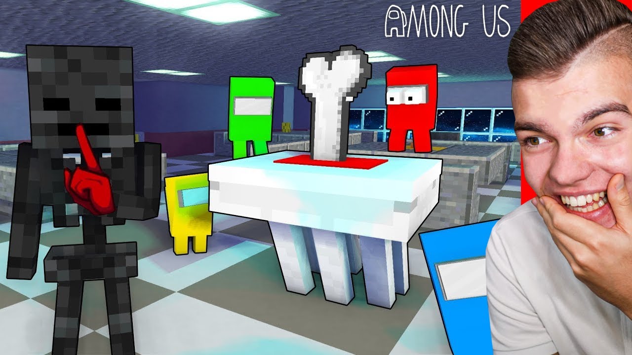 AMONG US w Minecraft! (najśmieszniejsza animacja)