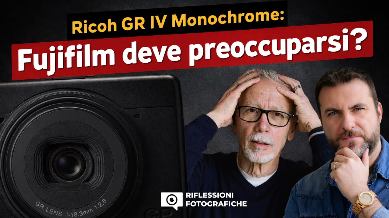 Ricoh GR IV Monochrome: Fujifilm deve preoccuparsi?