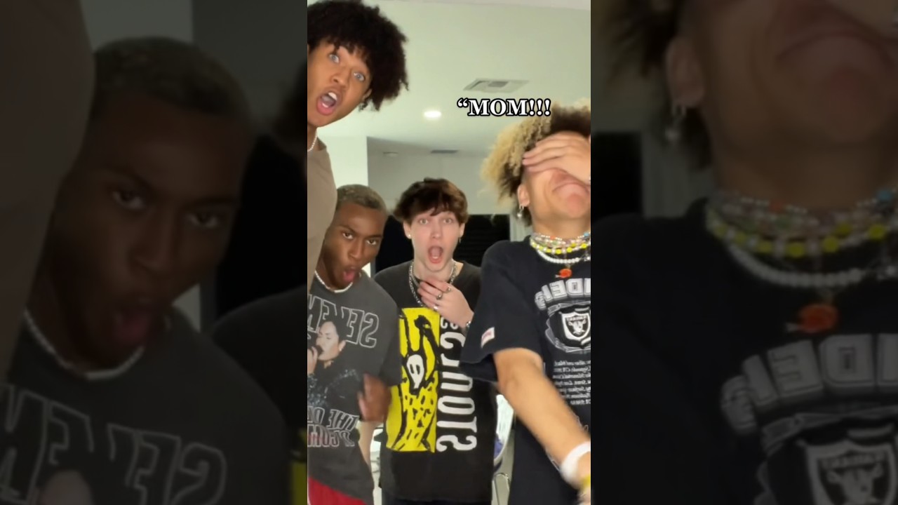 #pov: introducing your friends to your mom at a bad time #tiktok #shorts