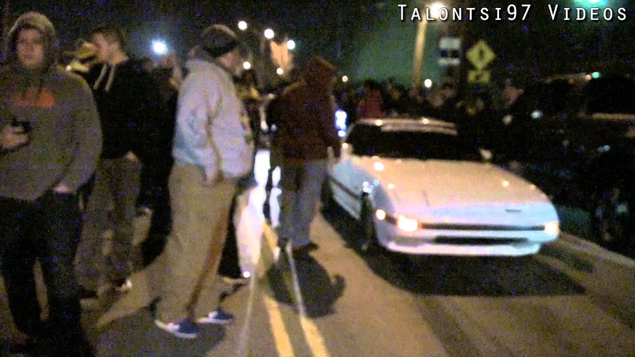 1g DSM HX40 VS. RX7 Big Turbo $$$ Race