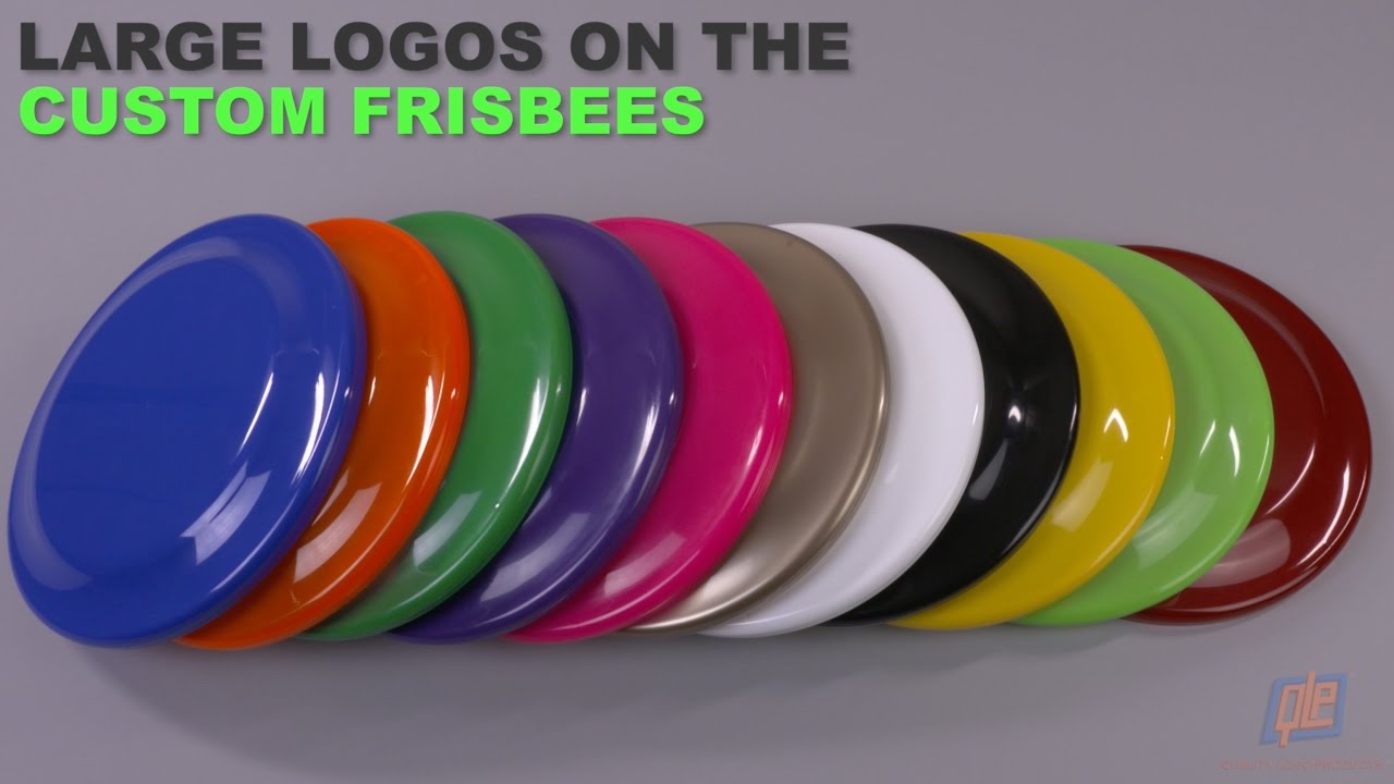 Large Logos on Custom Frisbees