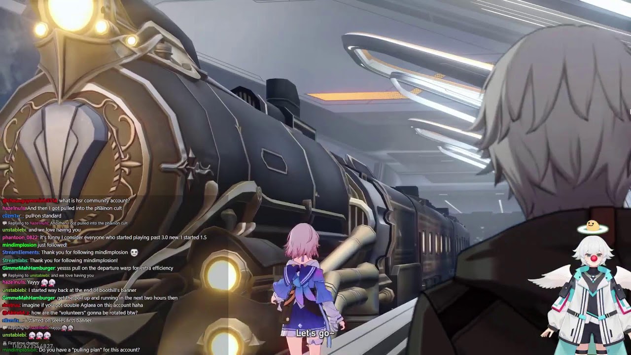 HSR Community Account Debuts for real this time!