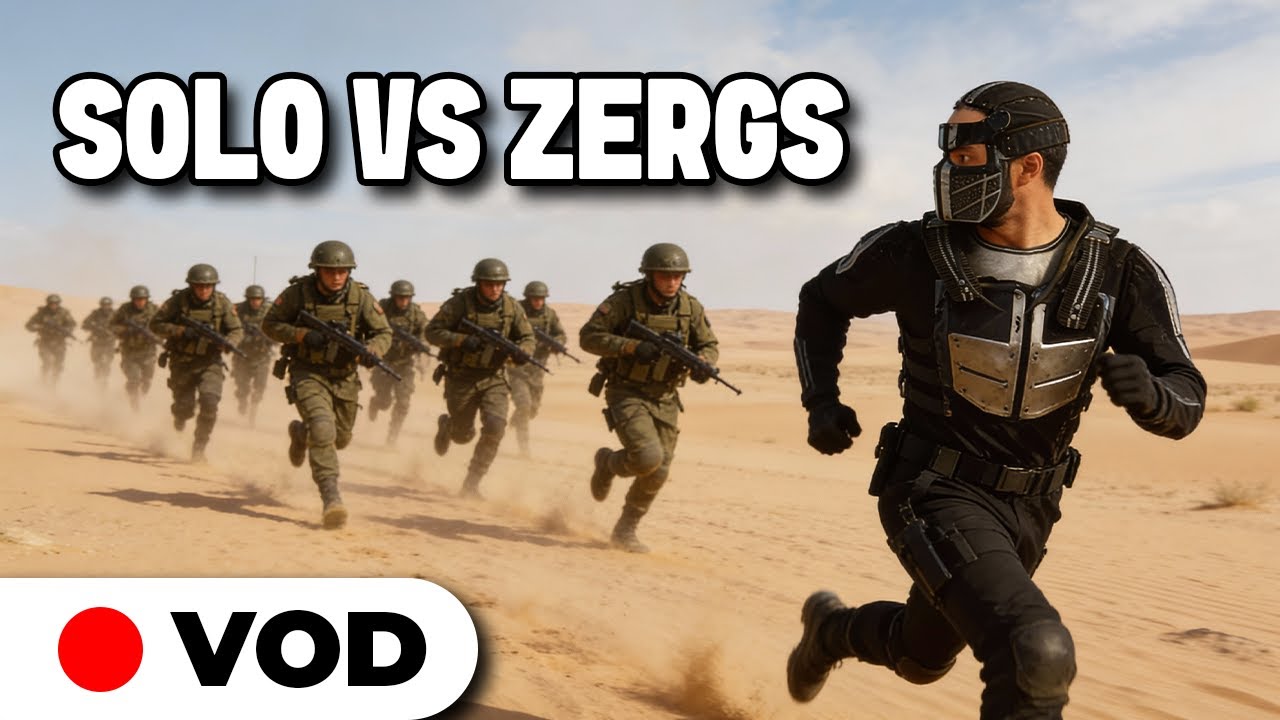 SOLO vs ZERGS fuori di testa [Noizee old Rust VOD]