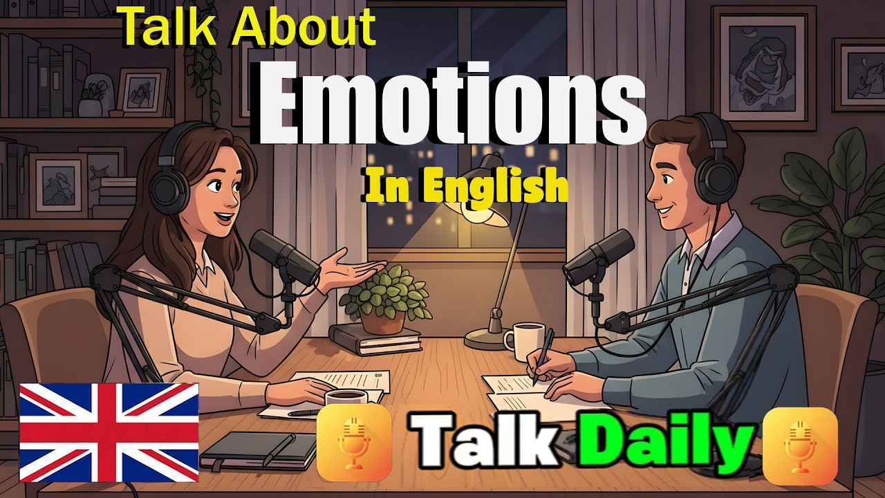 How to Talk About Your Emotion in English | English Conversation Practice