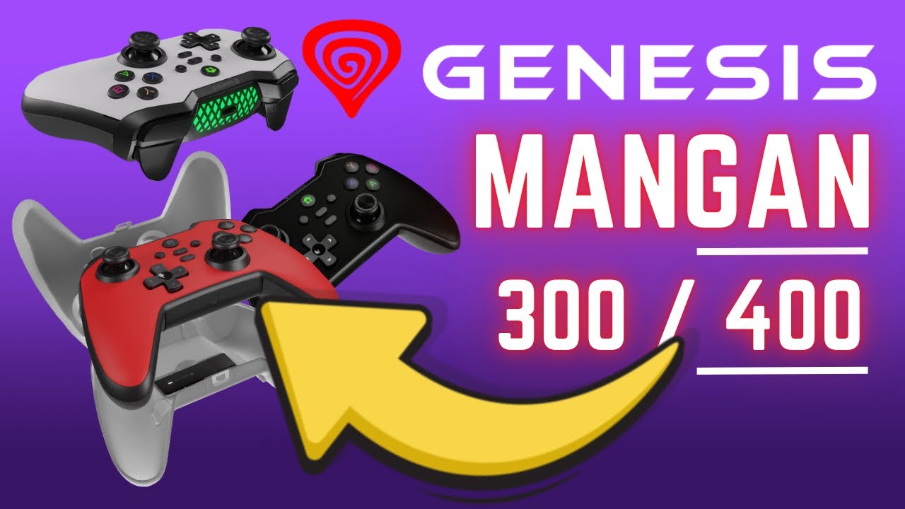 Genesis Mangan 400/300 (KONKURS) RECENZJA🕹️Kontroler do gier ❤️ #PC | GAMEPAD #gaming