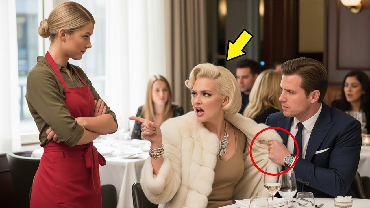 The Billionaire Accused the Waitress of “Stealing” — Her Proof Left Him Speechless
