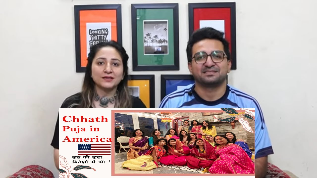 Pakistani Reacts to Chhath Puja in New Jersey ||Indians celebrated Chhath Puja in USA||