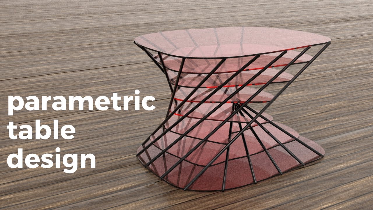 Parametric Design in Grasshopper Rhino | Parametric Furniture