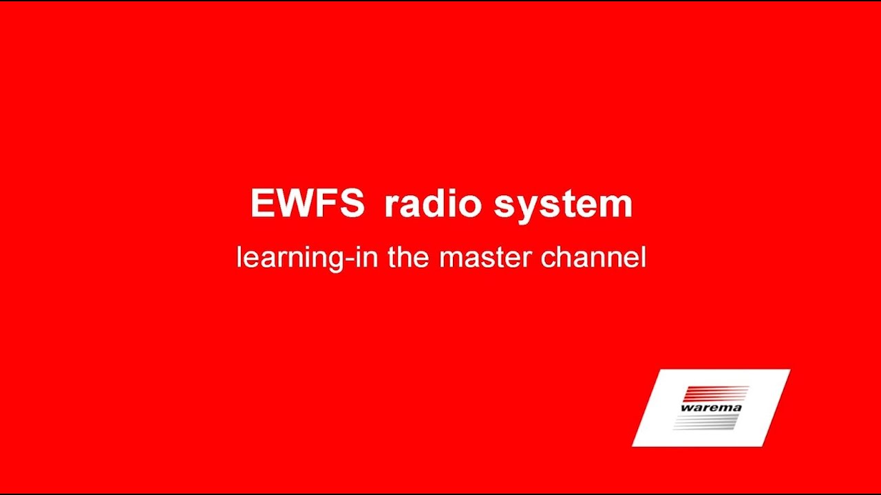 EWFS radio system: learning-in the master channel