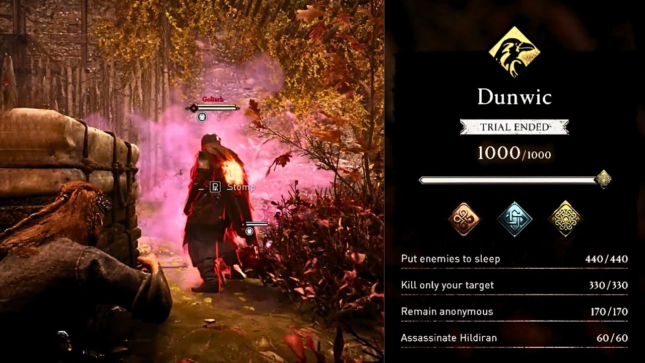Dunwic RAVEN Mastery Challenge Gold Medal Guide