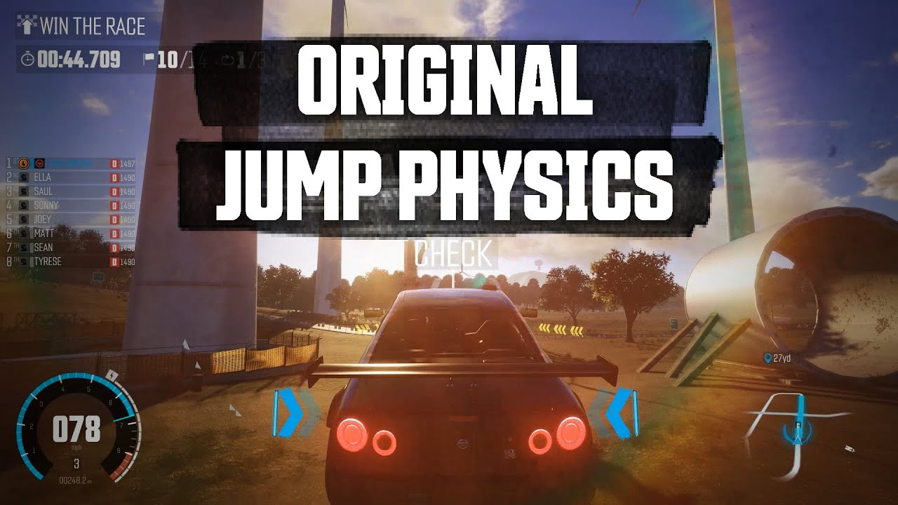 The Crew - Original Jump Physics Restored