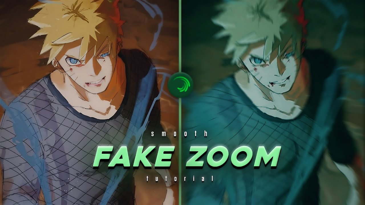 How To Make Fake Zoom On Alight Motion Tutorial !