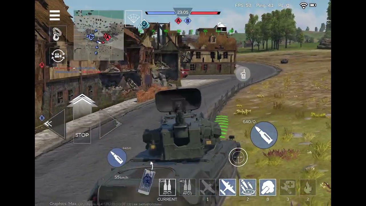 SPAA in Warthunder Mobile are INSANE #warthunder #fyp #warthundermobile #warthundertanks #gepard 