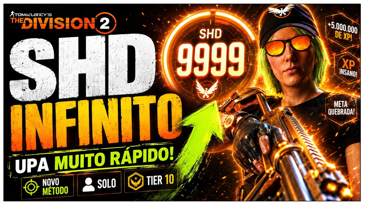 SHD INFINITO! O MELHOR FARM DE XP DO JOGO 😳