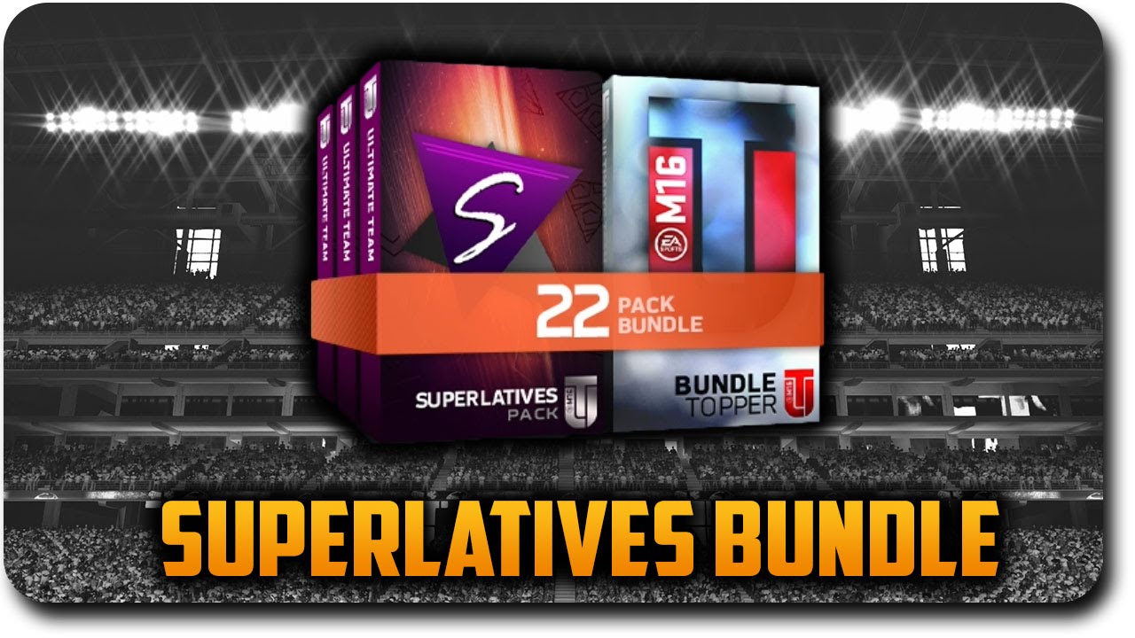MUT 16 Superlatives Bundles Opening 