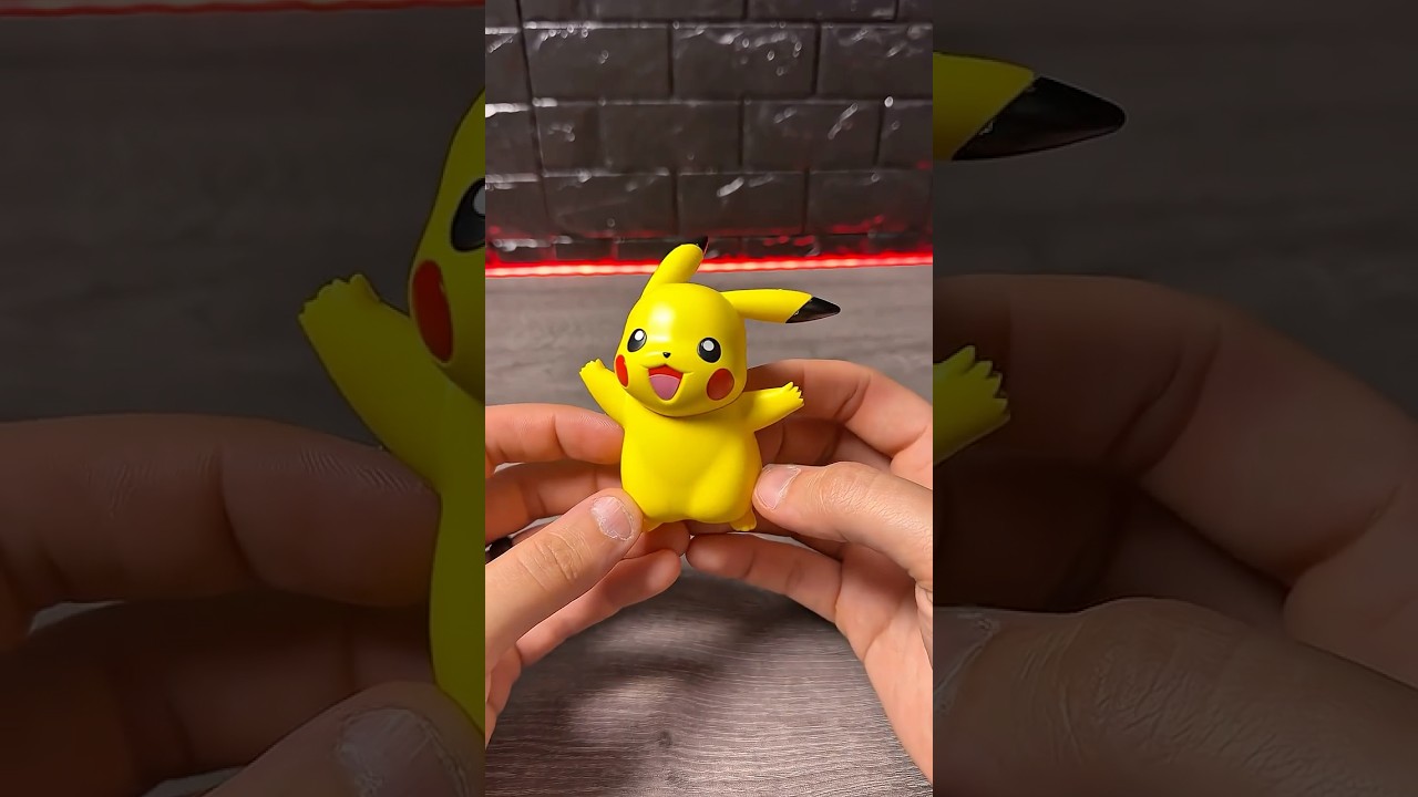 Build your own Pikachu. #pokemon #unboxingtoys