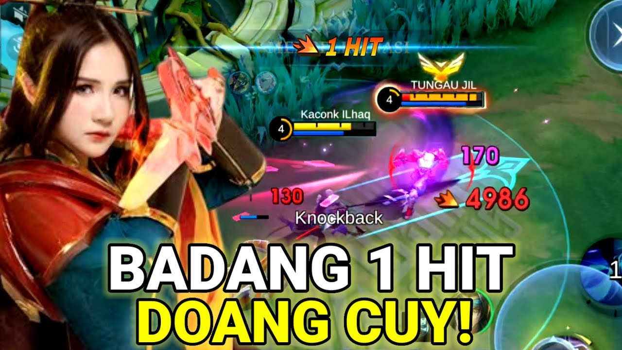 BADANG EMBLEM TANK 1 HIT DOANG CUY! SILVANNA BUILD TERKUAT COUNTER BADANG!!