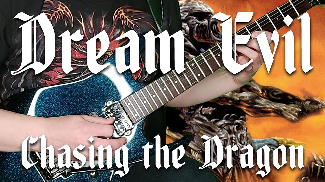 Dream Evil - Chasing the Dragon Guitar Cover by Evan Angelos