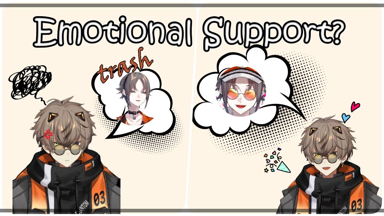 Emotional support or damage pt.1 [NIJISANJI EN | Alban Knox & Mysta Rias] [Thai Sub]