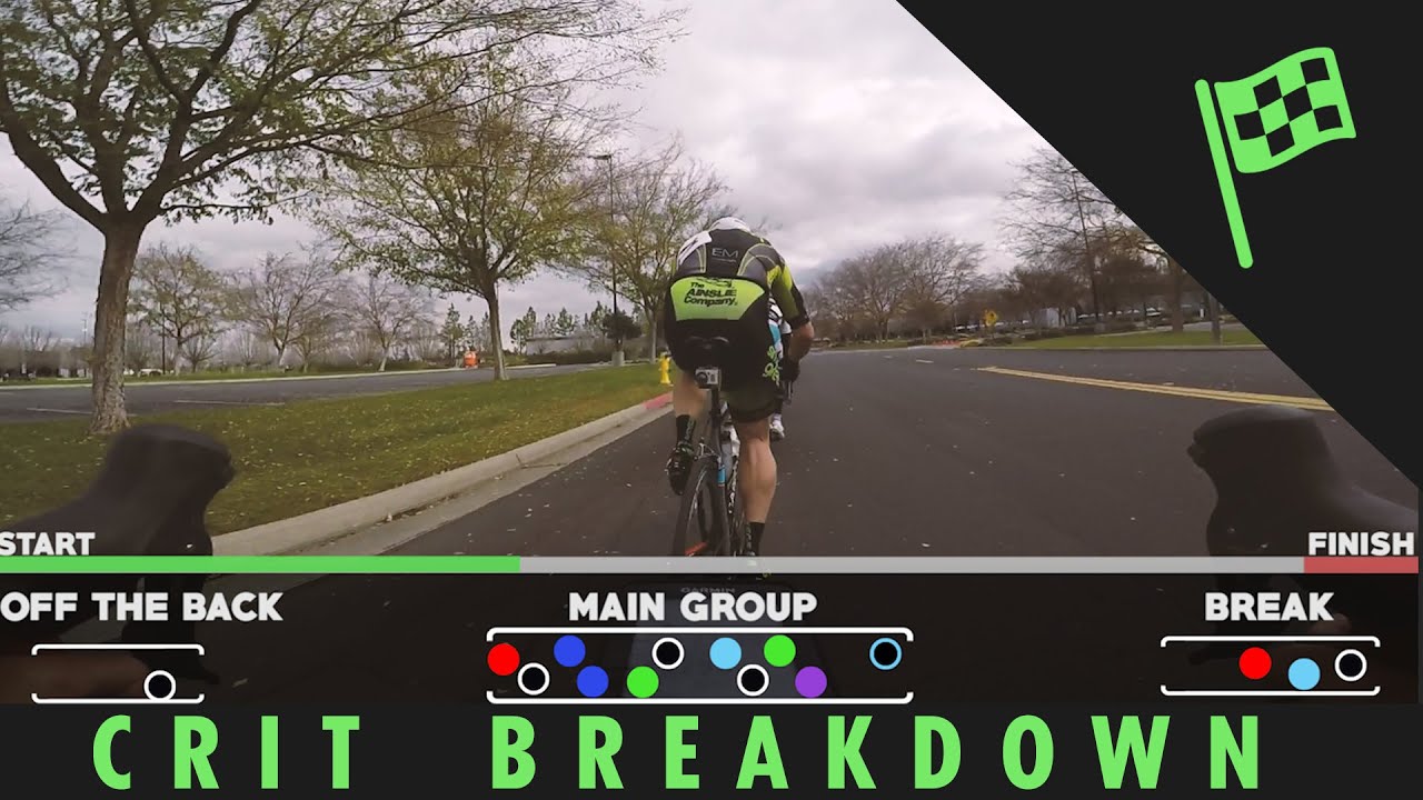 Criterium Race Breakdowns - 1