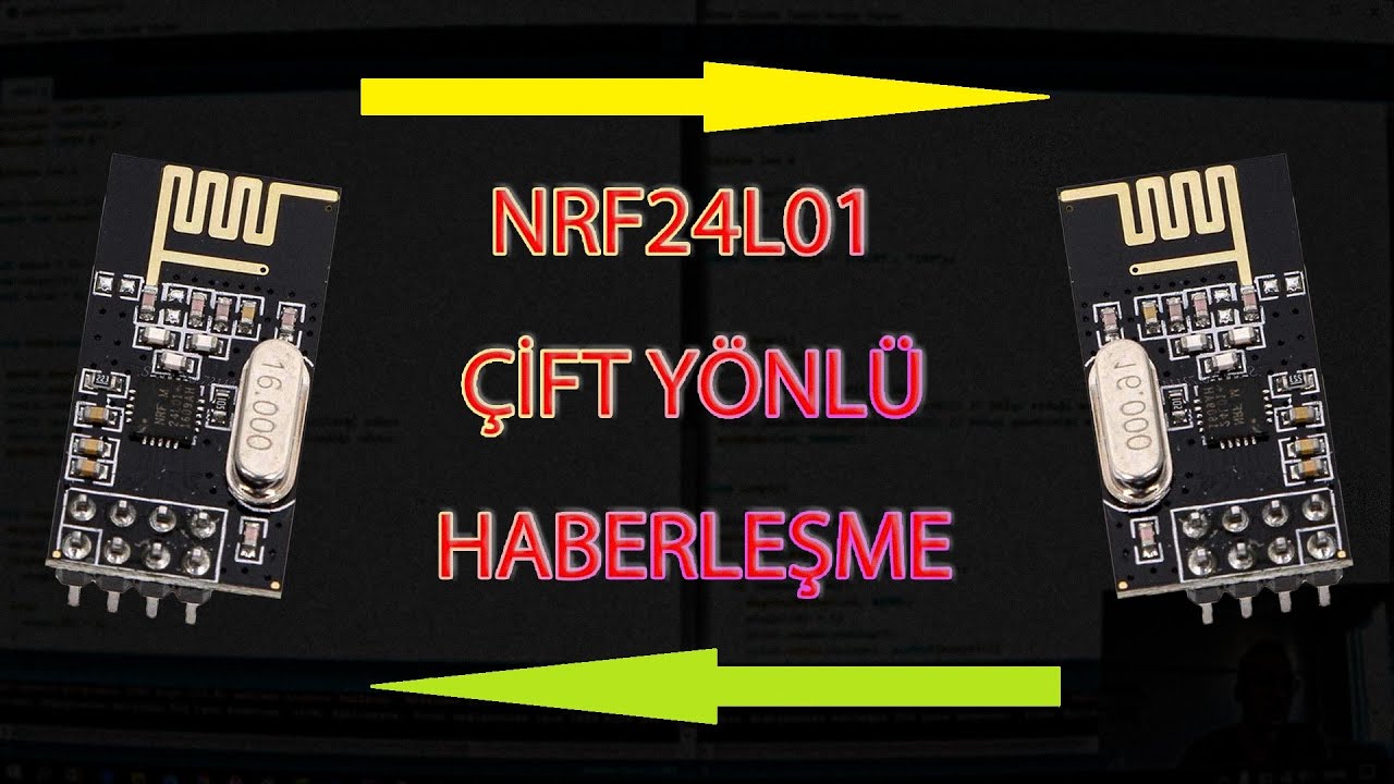 NRF24L01 Çift Yönlü Haberleşme - Arduino Uzaktan Kumandalı Uçak Projesi
