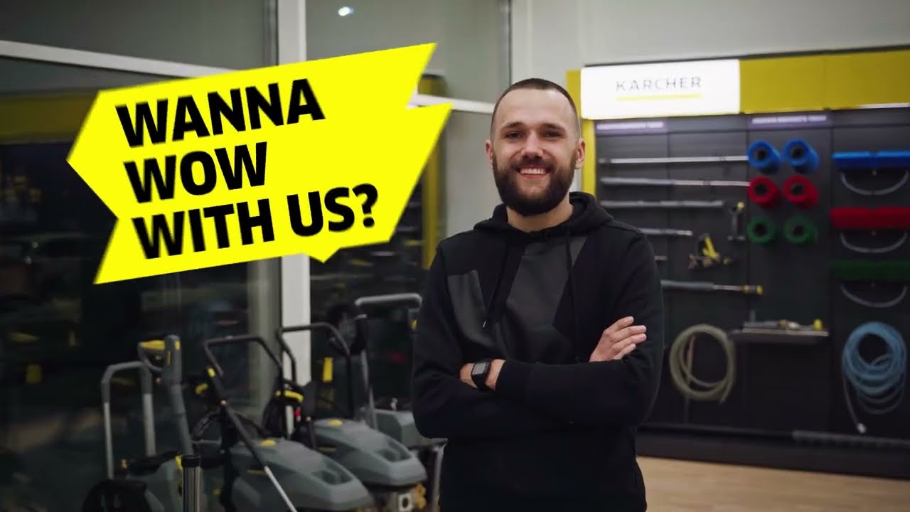 Wanna WOW with Karcher Ukraine 🚀