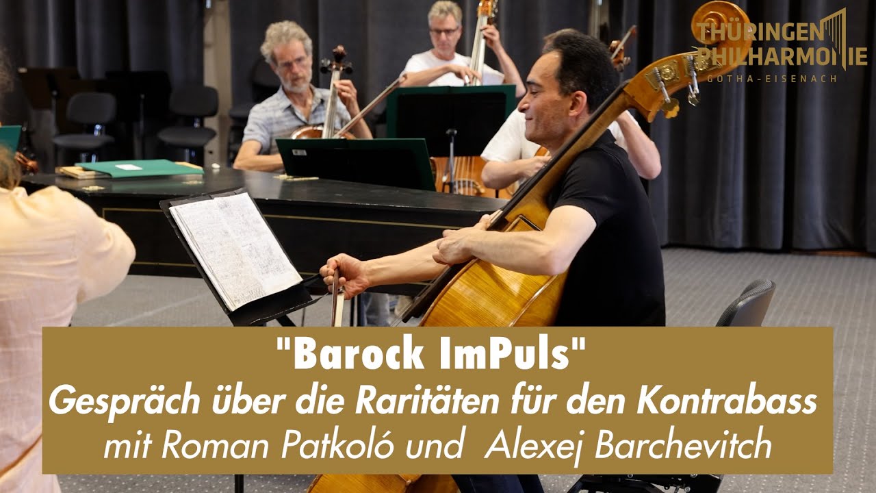Gespräch über die Raritäten für den Kontrabass
