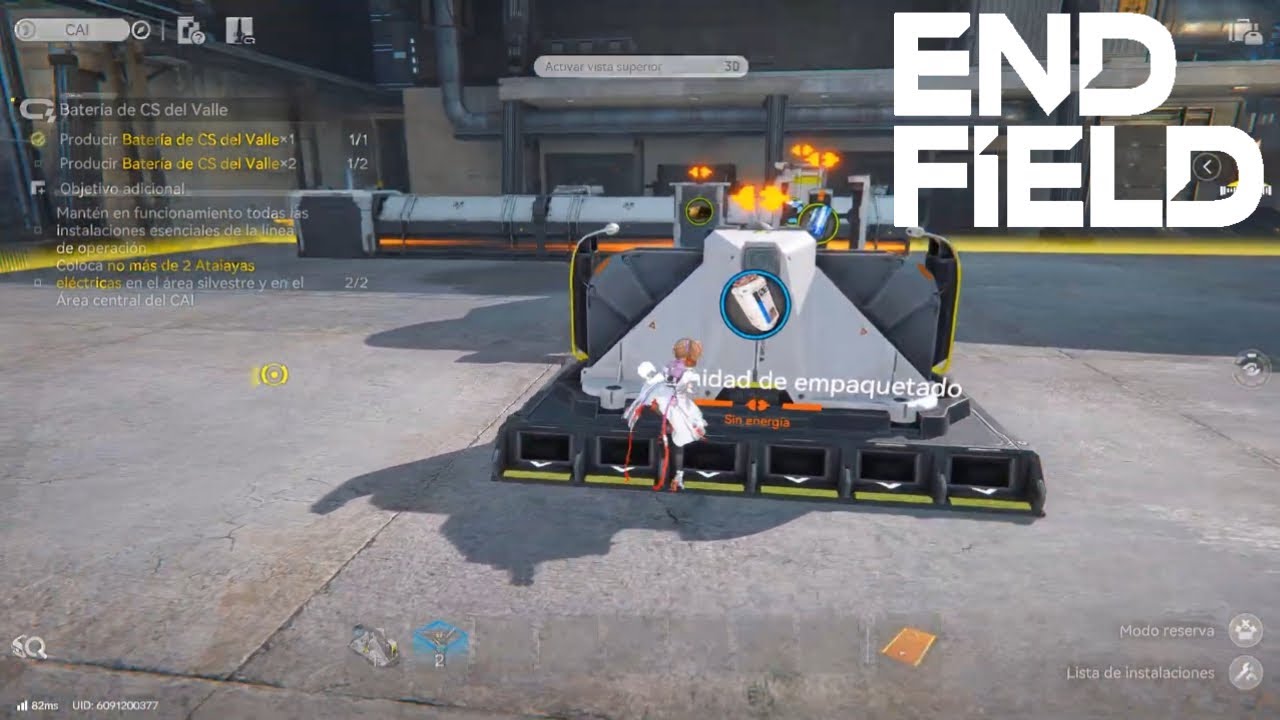 Batería de CS del Valle - Arknights Endfield