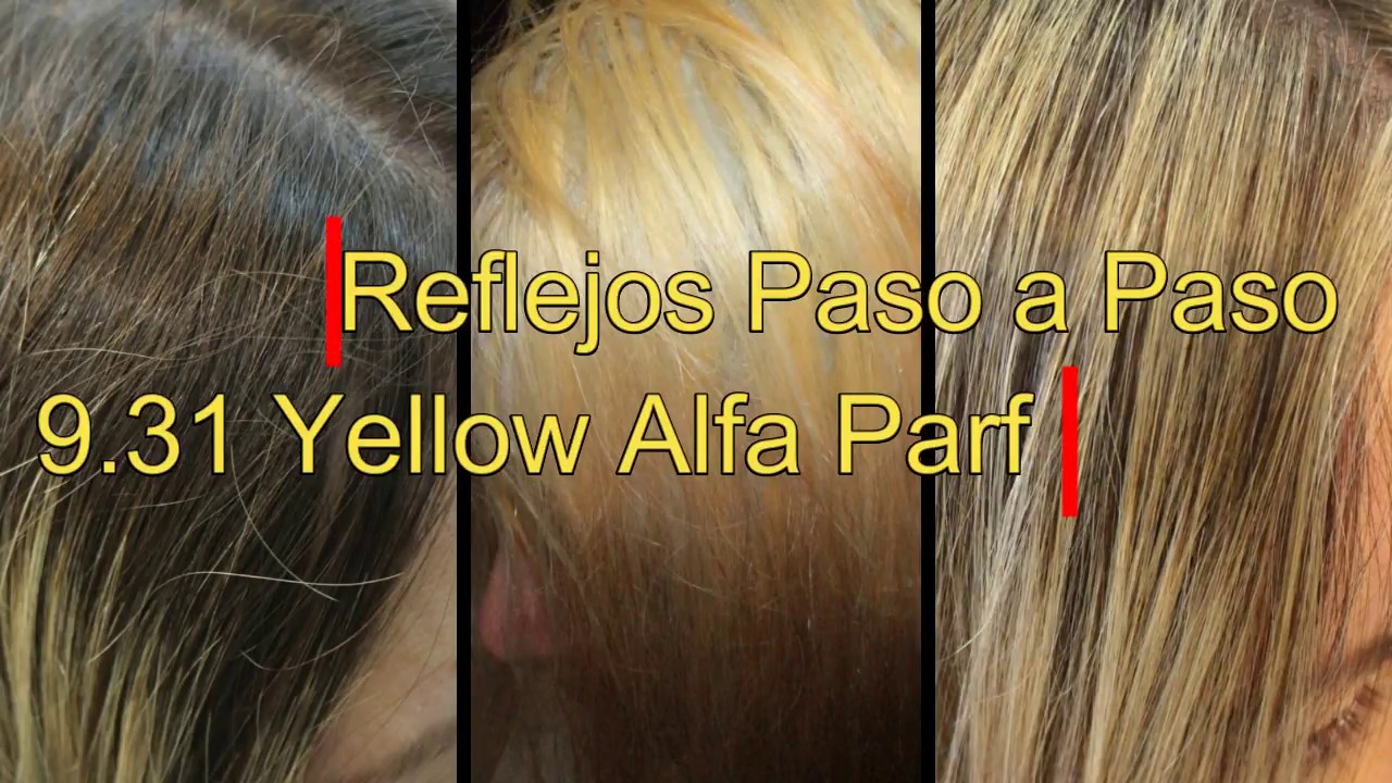 Tutorial Paso a Paso Retoque de Reflejos Cabello Base 4 a 9 31