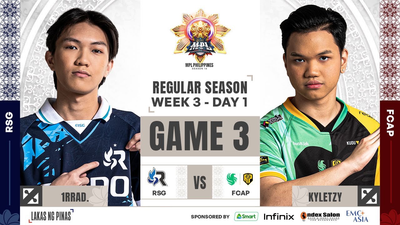 MPL PH S14 - W3D1 - FCAP VS RSG GAME 3
