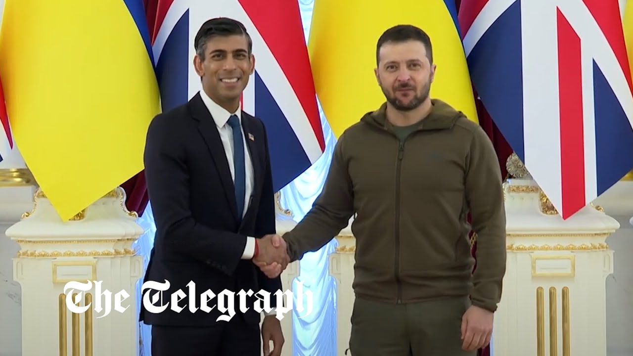 Rishi Sunak meets Zelensky in surprise visit to Ukraine