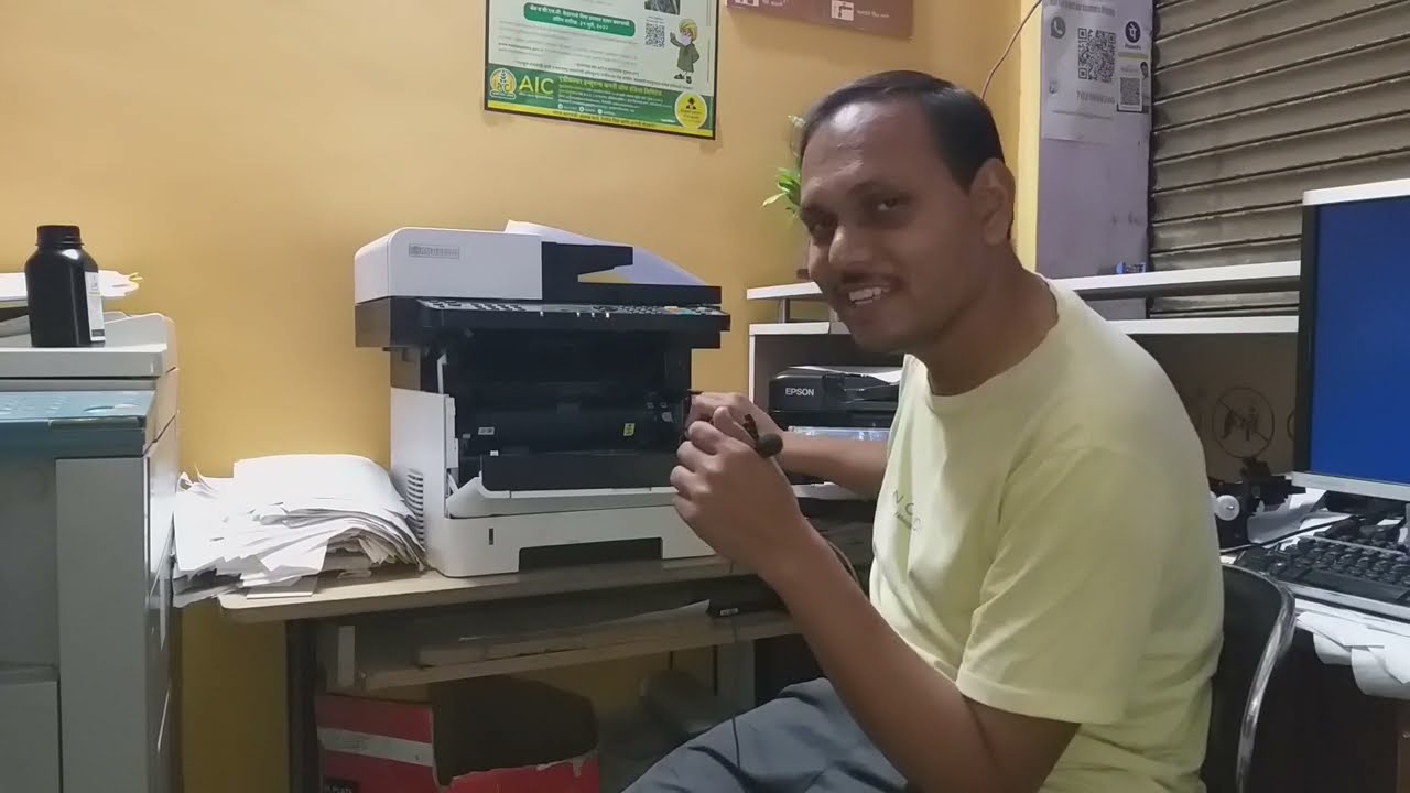 Kyocera m2040dn 7 lakh copy