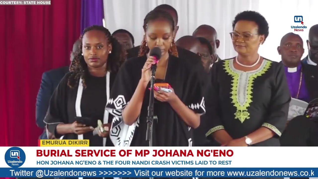 “Where You Go, I Will Go” Johana Ng'eno’s Wife & family Deliver heartbreaking Tribute