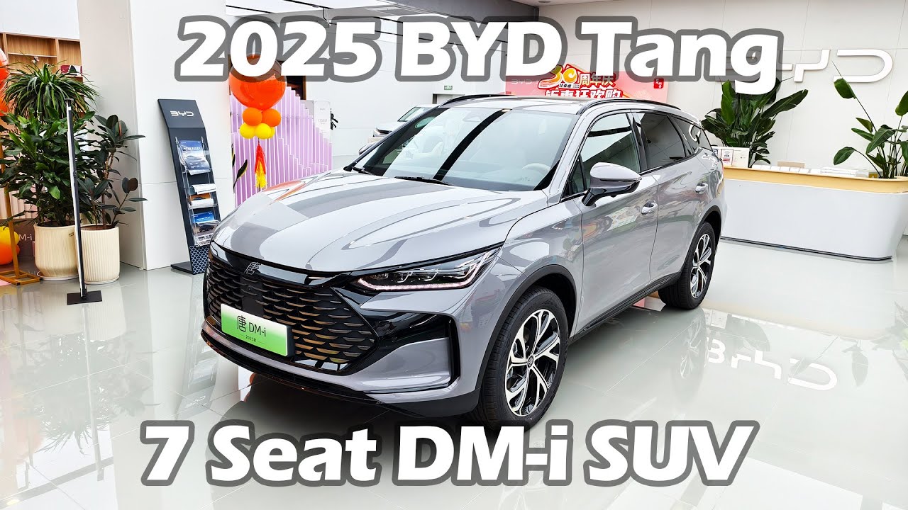 2025 New BYD Tang DM-i 115km Flagship Edition PHEV Hybrid 7-Seater SUV - Big Bear Test Car