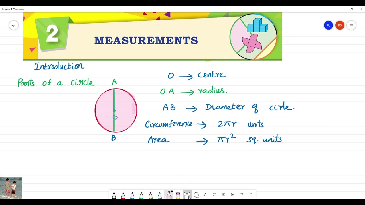 Class 8 TN  Maths 2 MEASUREMENTS   Introduction  Length of Arc , Area of Sector, Segment