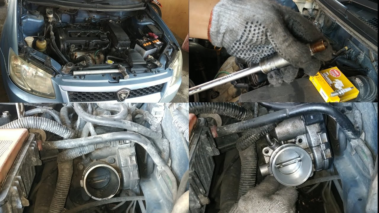 Enjin semput? Rasa berat? RPM rendah?  [SAGA BLM tukar spark plug & servis throttle body ]