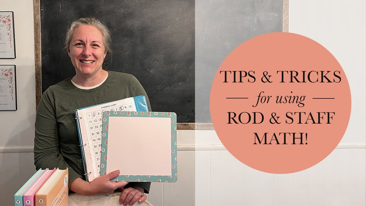 Tips & Tricks for ROD & STAFF MATH! | Simple ALTERNATIVES to the charts | LESSON TIPS