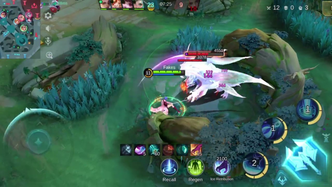 Silvana 21 kills with no dead #mobilelegends #mlbb #mlbbindonesia #mlbbphilippines #silvanagameplay 