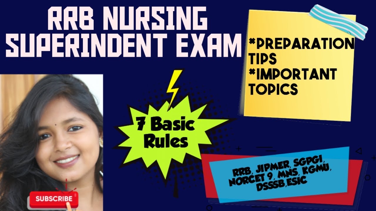 🎯 RRB Nursing Superintendent 2025 Preparation | Complete Strategy+ Tips & Tricks