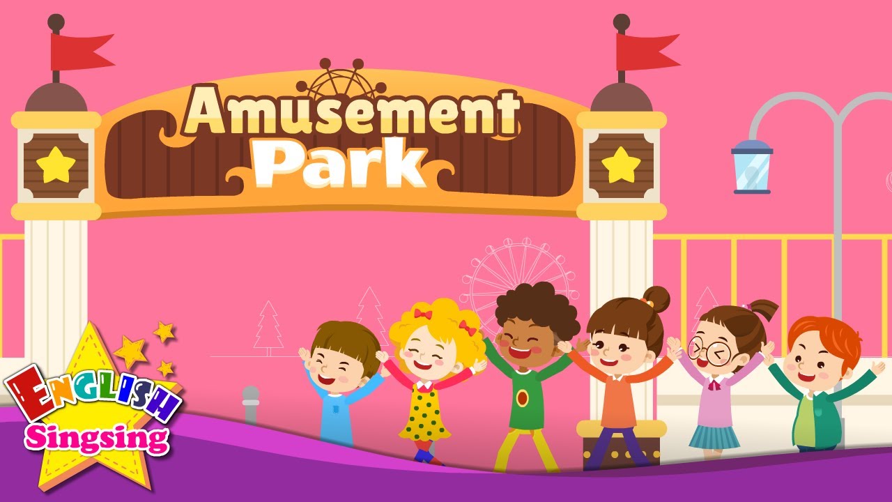 Amusement Park - Kids vocabulary -Learn English for kids - English educational video