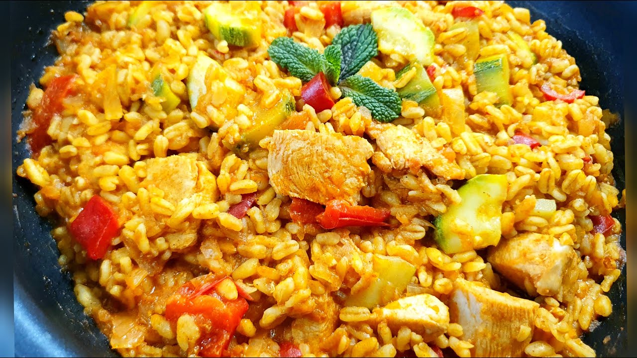 Idée recette avec le blé ebly 😋...Recipe idea with ebly wheat 👌 فكرة وصفة مع الحنطة