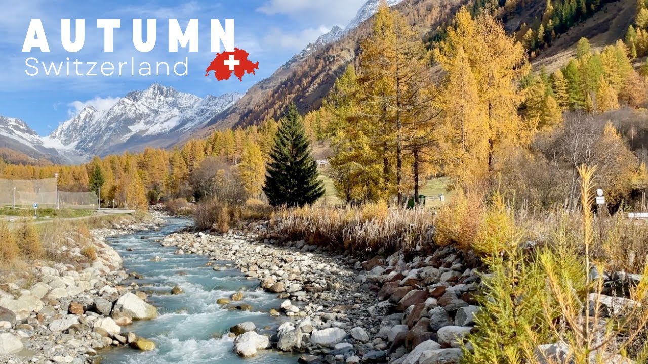 AUTUMN IN SWITZERLAND | BEAUTIFUL LARCHES IN THE ALPS