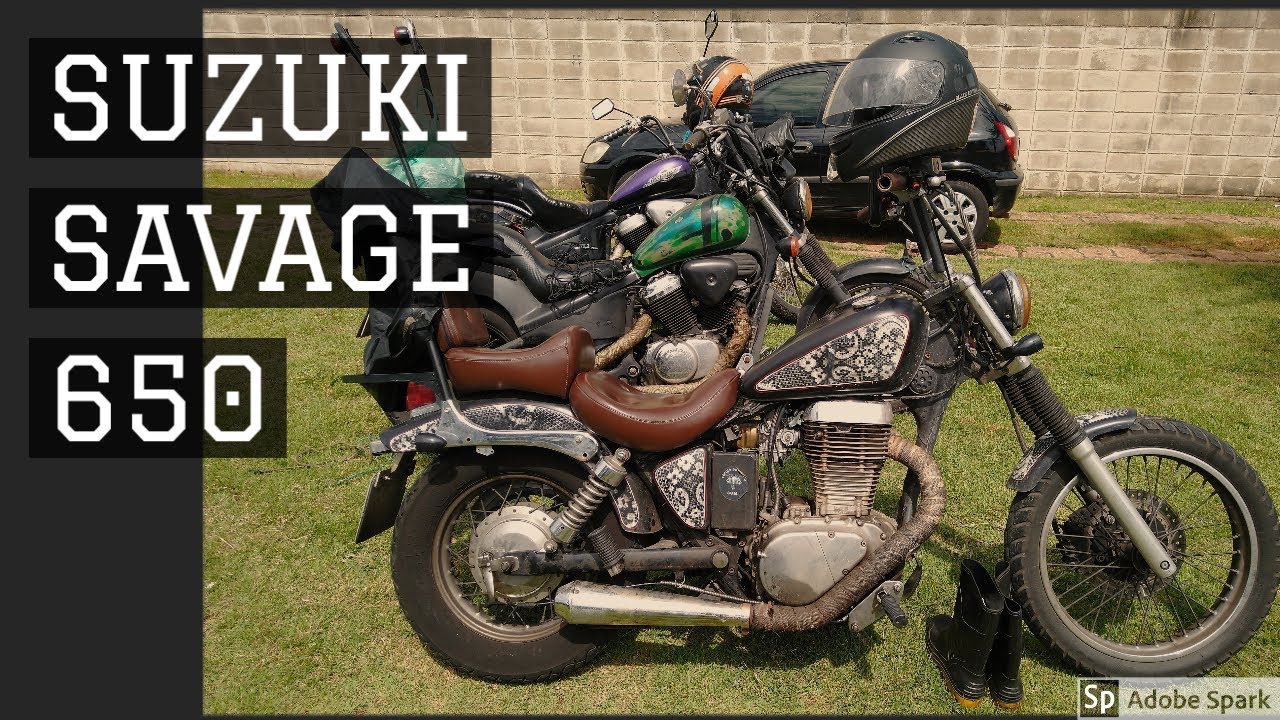 Savage 650 Custom Com Ciclística De CG