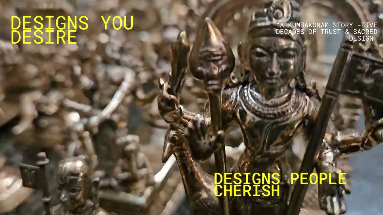 Handmade Panchaloga Statue | Spiritual Craft from Kumbakonam