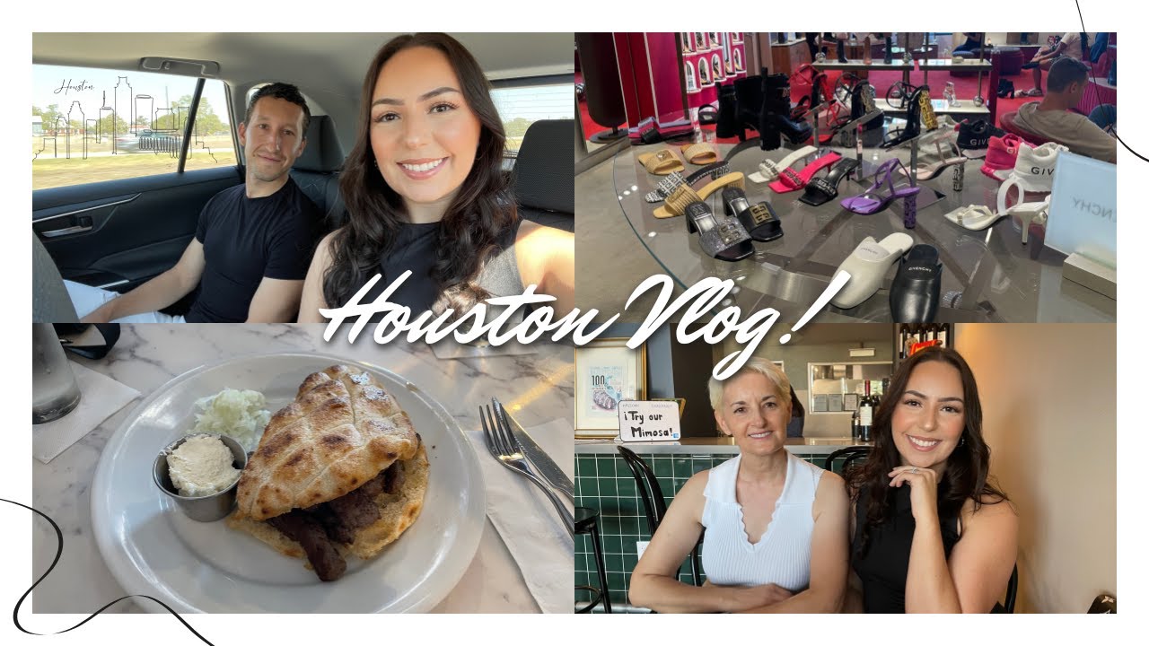 HOUSTON VLOG 2022 | SHOPPING AT THE GALLERIA | BALKAN FOOD | Mini Spend The Day With Me!