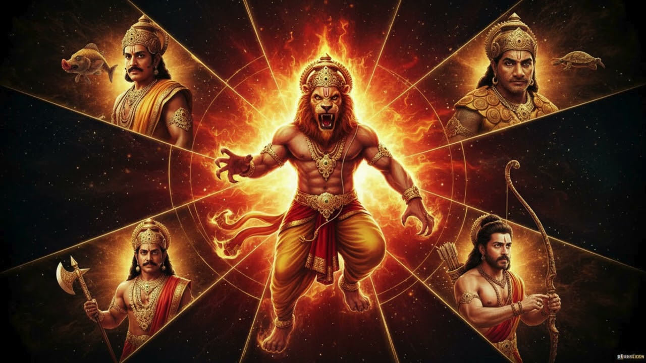 7 Avatars of Lord Vishnu | The Divine Preserver | Epic Mythology