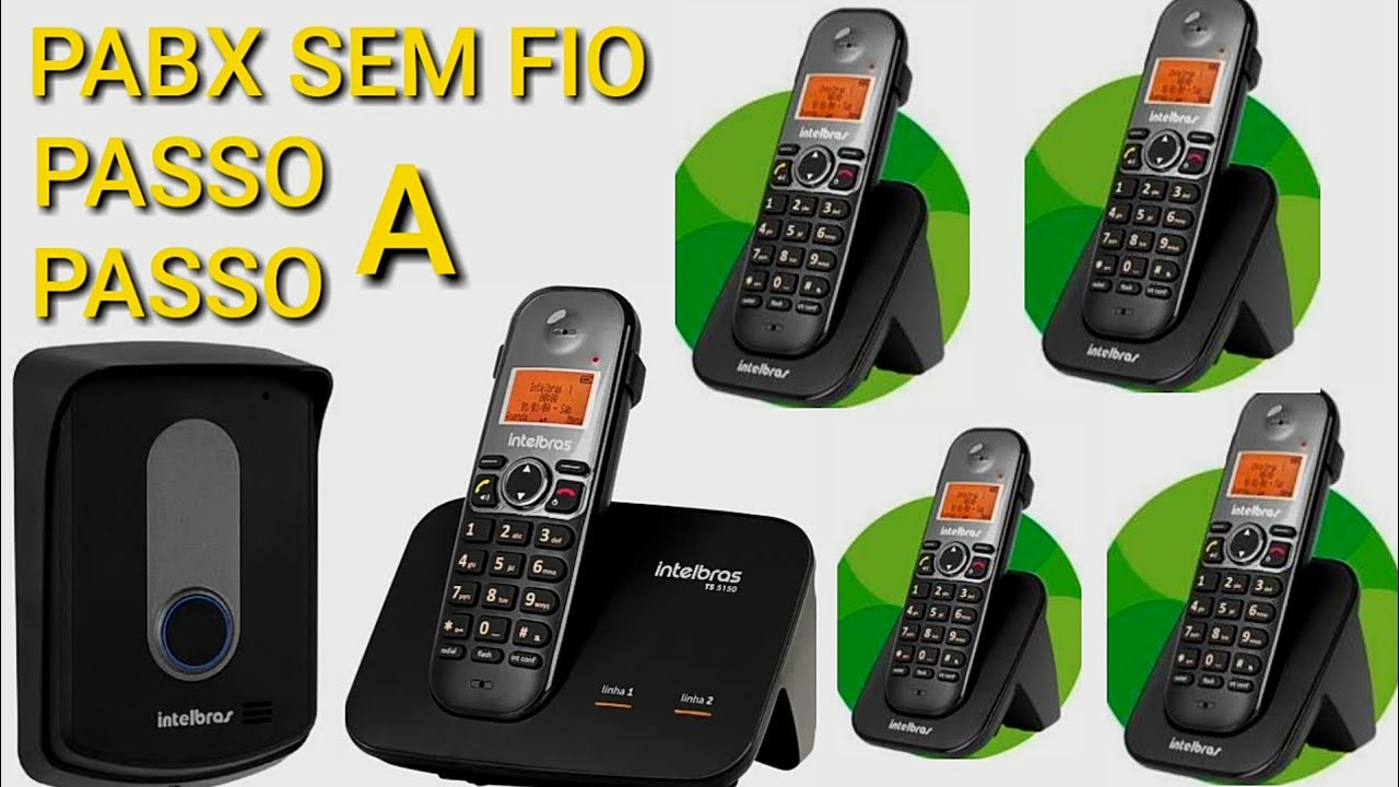 COMO MONTAR PABX SEM FIO INTELBRAS